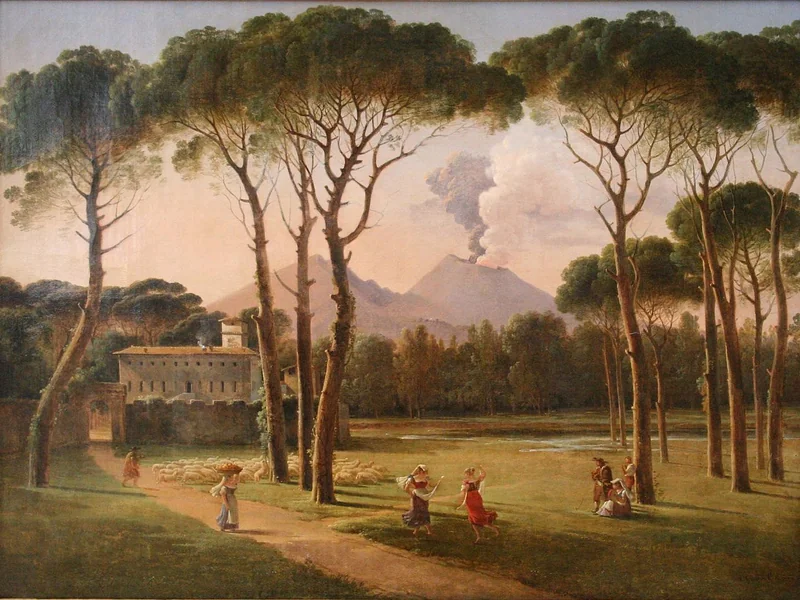 1774-Pierre-Athanase Chauvin - Panorama di Napoli - Museo Fabre, Montpeller